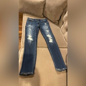 Stylish Blue Distressed boys Jeans